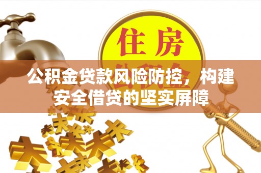 铜官山公积金贷款风险防控，构建安全借贷的坚实屏障