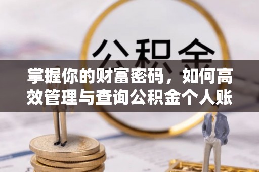 铜官山掌握你的财富密码，如何高效管理与查询公积金个人账户信息